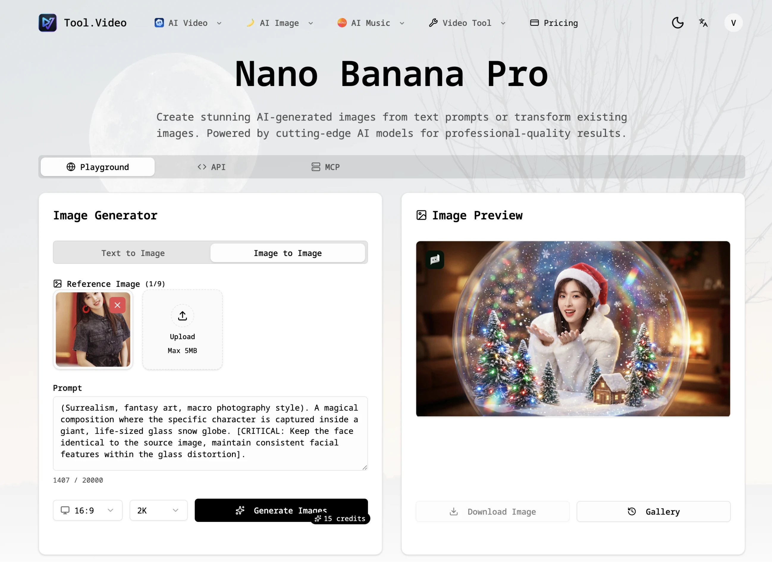 Nano Banana Pro - AI Image Generator | Tool.Video