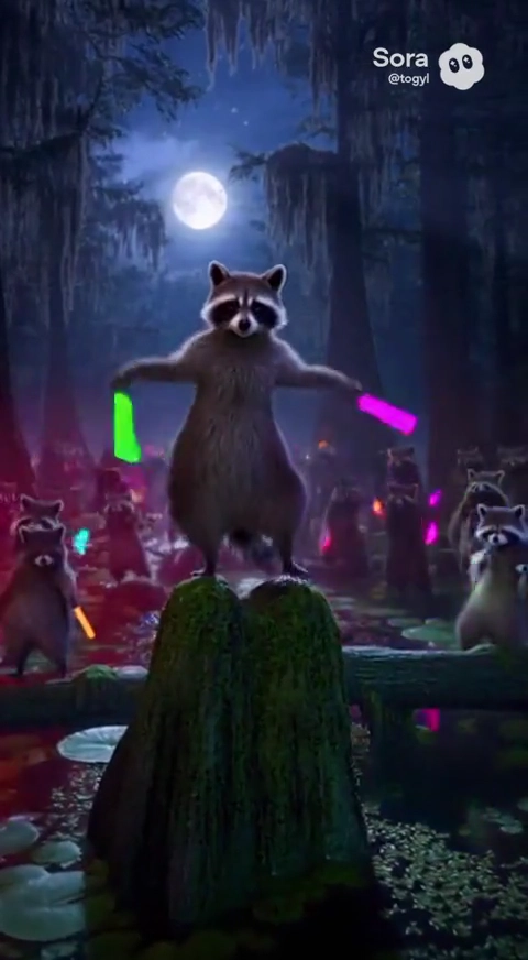 Sora video with watermark - example 4 before removal